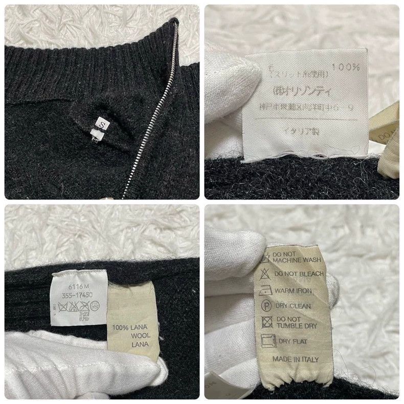 Vivienne Westwood Vivienne Westwood Half-Zip Cashmere Sweater - dmc Size US S / EU 44-46 / 1 - 8 Thumbnail