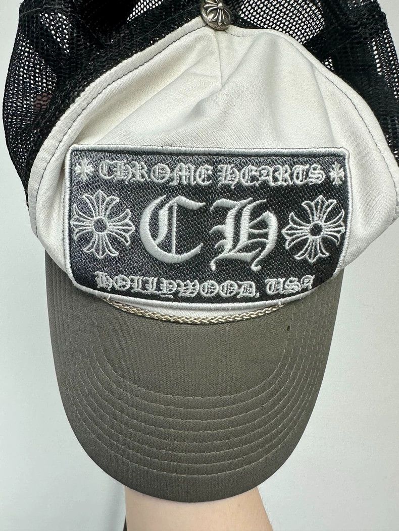 Chrome Hearts Chrome Hearts Brown White Trucker Hat - dmc Size ONE SIZE - 2 Thumbnail