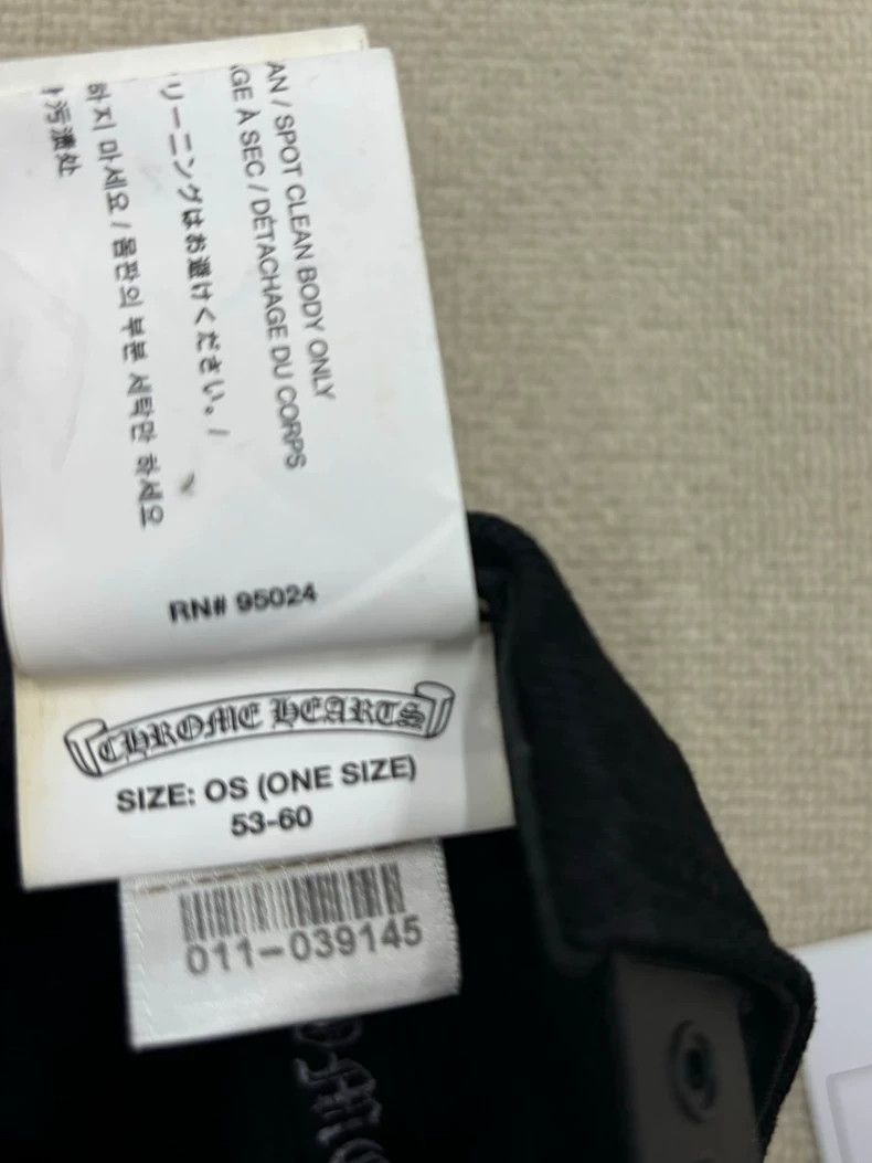 Chrome Hearts Chrome Hearts Large Cross Silver Buckle Cap - dmc Size ONE SIZE - 4 Thumbnail