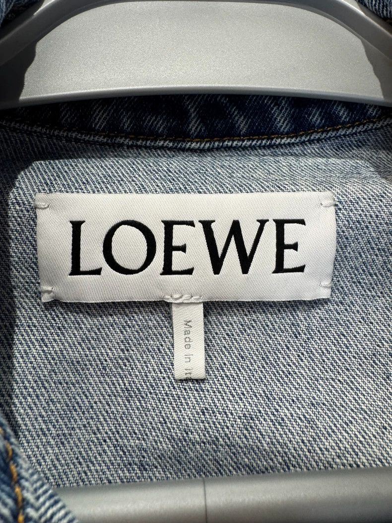 Loewe Loewe Sleeve Embroidery Denim Jacket - dmc Size US M / EU 48-50 / 2 - 2 Thumbnail