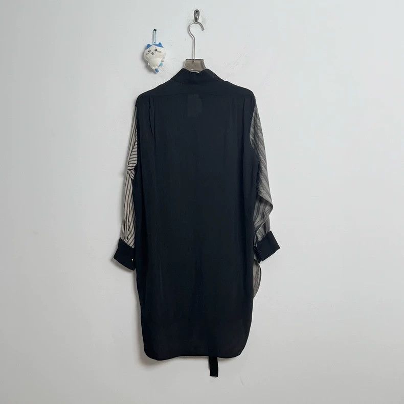 Loewe Loewe Silk Paneled Long Shirt - dmc Size US S / EU 44-46 / 1 - 3 Thumbnail