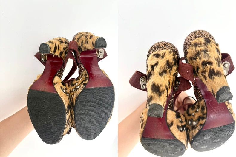Vivienne Westwood Vivienne Westwood Leopard Studded Heels - dmc Size US 8 / EU 41 - 9 Thumbnail