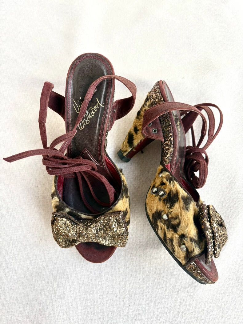 Vivienne Westwood Vivienne Westwood Leopard Studded Heels - dmc Size US 8 / EU 41 - 7 Thumbnail