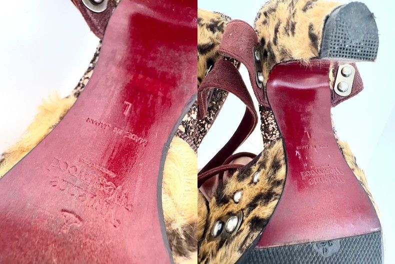 Vivienne Westwood Vivienne Westwood Leopard Studded Heels - dmc Size US 8 / EU 41 - 8 Thumbnail