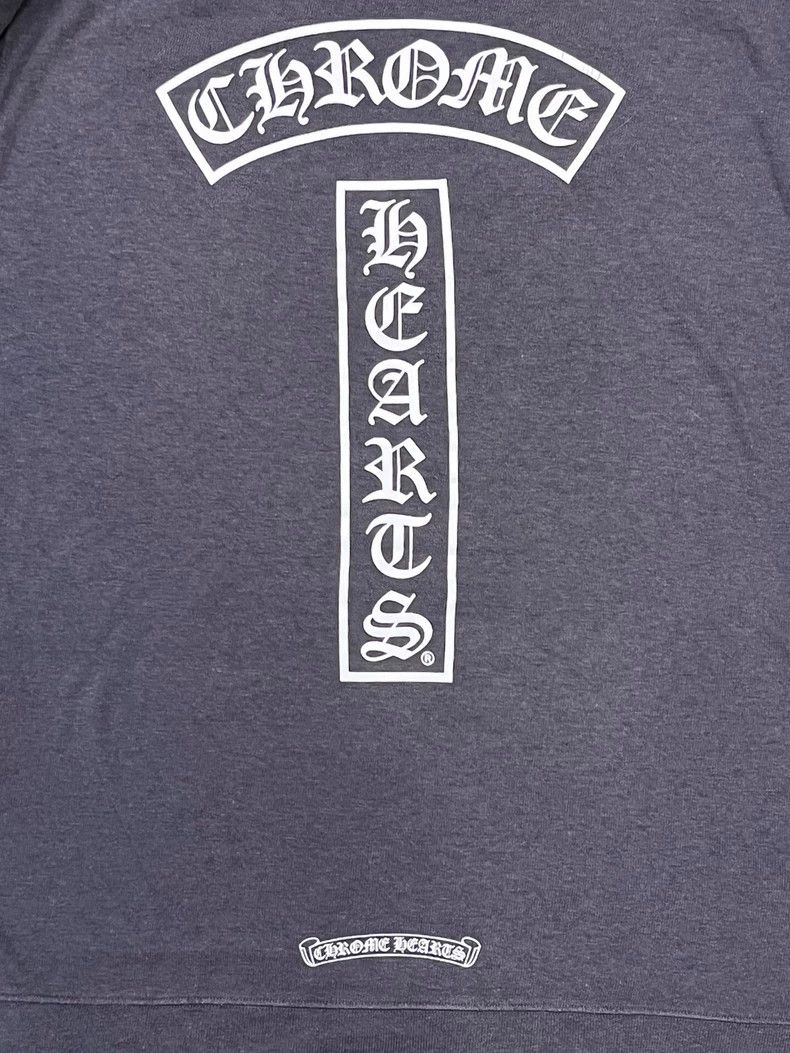 Chrome Hearts Chrome Hearts Gray Horseshoe Print Sweatshirt - dmc Size US XXL / EU 58 / 5 - 4 Thumbnail