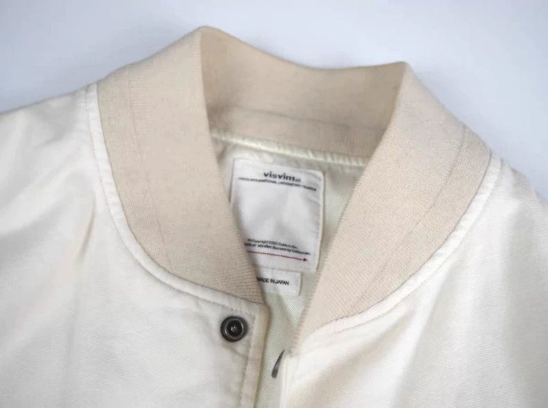 Visvim Visvim Varsity SB Jacket Ivory FW20 - dmc Size US M / EU 48-50 / 2 - 3 Thumbnail