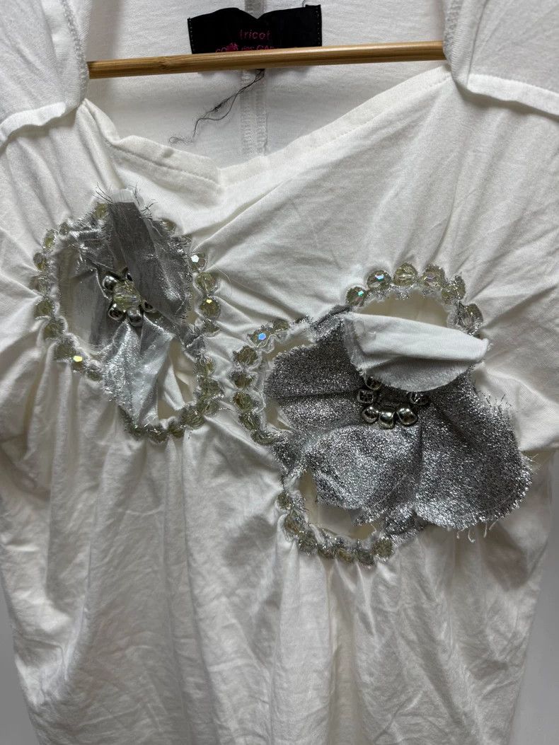 Comme des Garcons Comme des Garcons Tricot Skull Diamond Top - dmc Size US XS / EU 42 / 0 - 2 Thumbnail