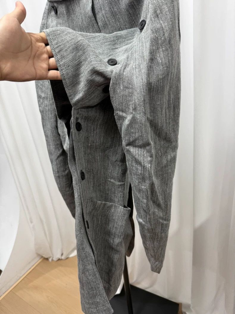 Yohji Yamamoto Yohji Yamamoto Pour Homme Button Coat - dmc Size US L / EU 52-54 / 3 - 7 Thumbnail