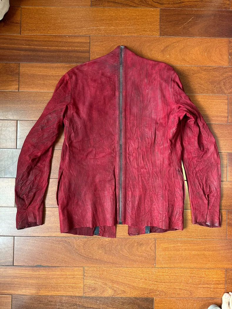 Isaac Sellam Experience Isaac Sellam Dragon Bone Leather Jacket - dmc Size US S / EU 44-46 / 1 - 6 Thumbnail