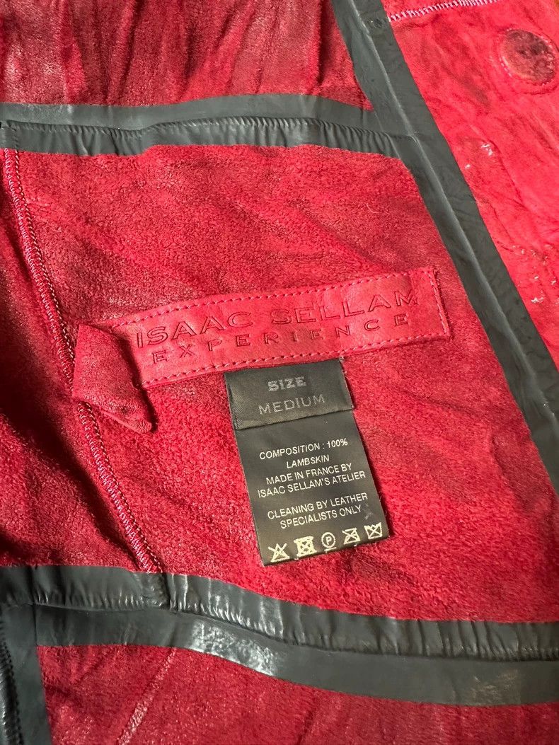 Isaac Sellam Experience Isaac Sellam Dragon Bone Leather Jacket - dmc Size US S / EU 44-46 / 1 - 5 Thumbnail