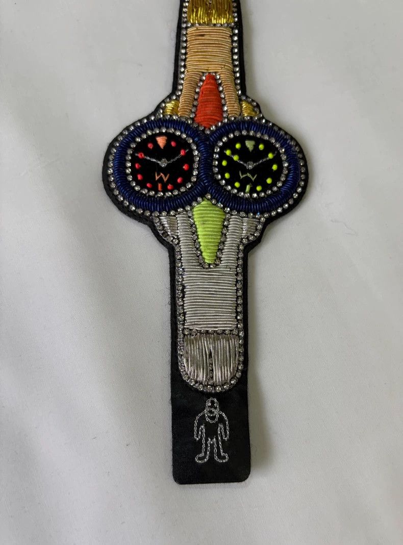 Walter Van Beirendonck Walter Van Beirendonck Embroidered Watch Accessory - dmc Size ONE SIZE - 2 Thumbnail