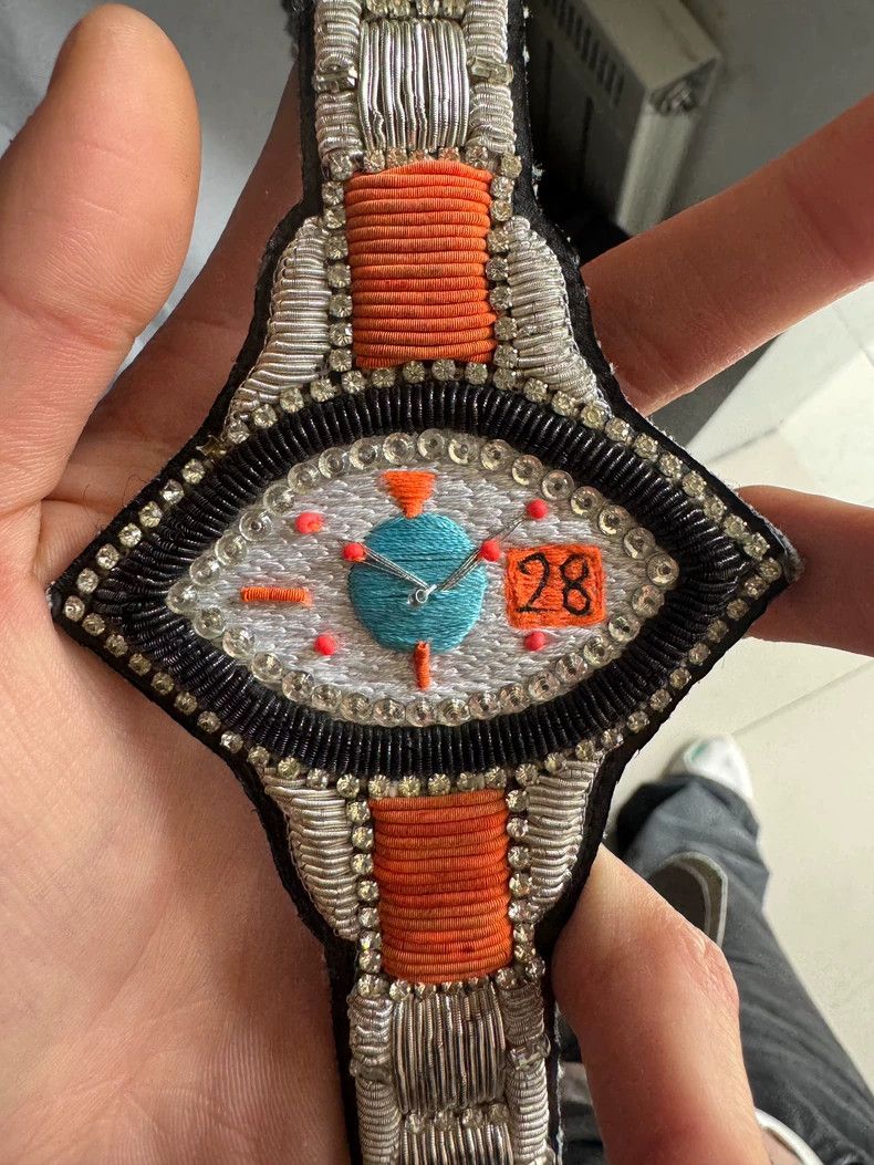 Walter Van Beirendonck Walter van Beirendonck Eye Watch Bracelet - dmc Size ONE SIZE - 3 Thumbnail