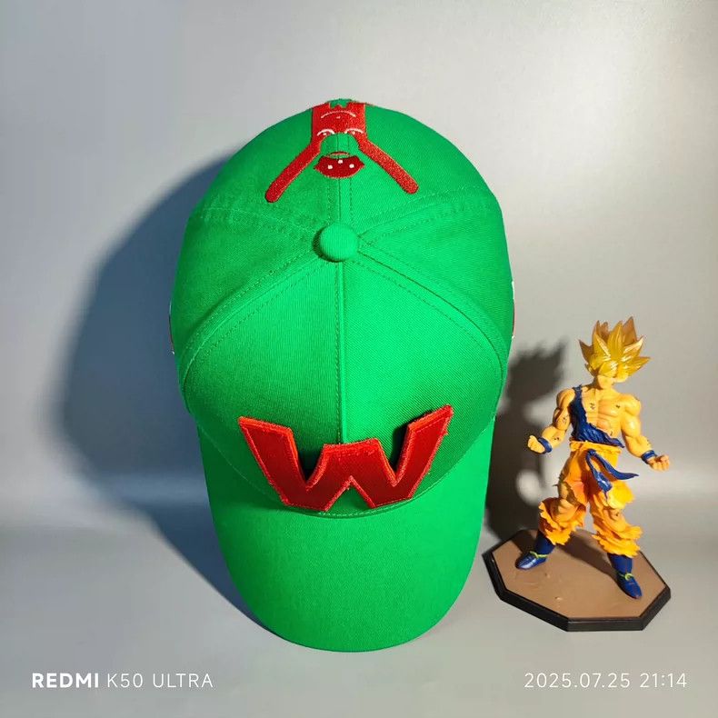 Walter Van Beirendonck Walter Van Beirendonck Green W Baseball Cap - dmc Size ONE SIZE - 5 Thumbnail