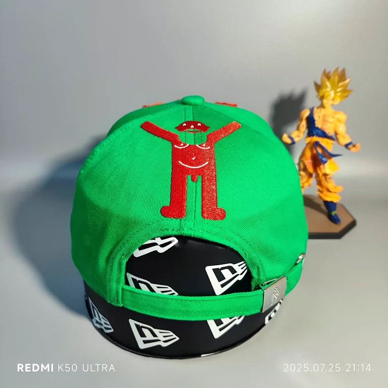 Walter Van Beirendonck Walter Van Beirendonck Green W Baseball Cap - dmc Size ONE SIZE - 4 Thumbnail