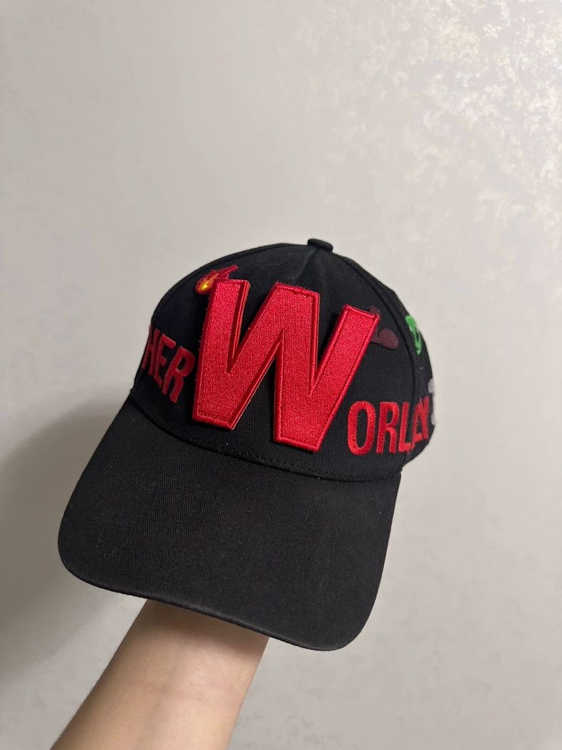 Walter Van Beirendonck Walter Van Beirendonck Alien Embroidered Cap - dmc Size ONE SIZE - 3 Thumbnail