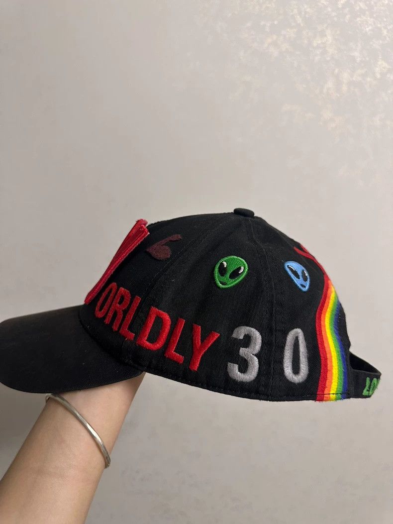 Walter Van Beirendonck Walter Van Beirendonck Alien Embroidered Cap - dmc Size ONE SIZE - 4 Thumbnail