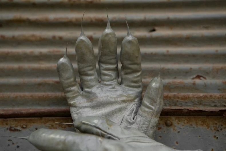 Carol Christian Poell Carol Christian Poell Leather Gloves - dmc Size ONE SIZE - 6 Thumbnail