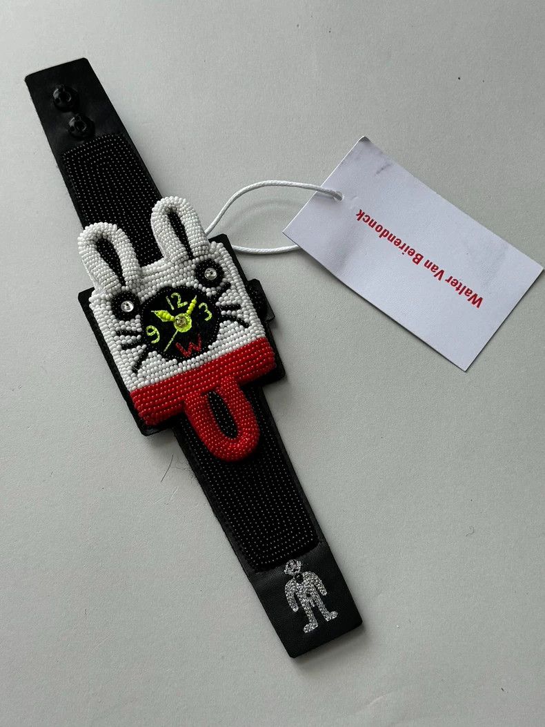 Walter Van Beirendonck Walter Van Beirendonck Rabbit Beaded Watch - dmc Size ONE SIZE - 2 Thumbnail