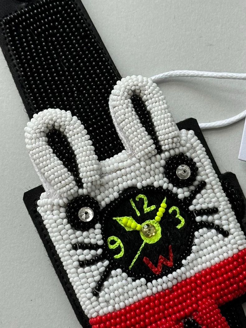 Walter Van Beirendonck Walter Van Beirendonck Rabbit Beaded Watch - dmc Size ONE SIZE - 6 Thumbnail