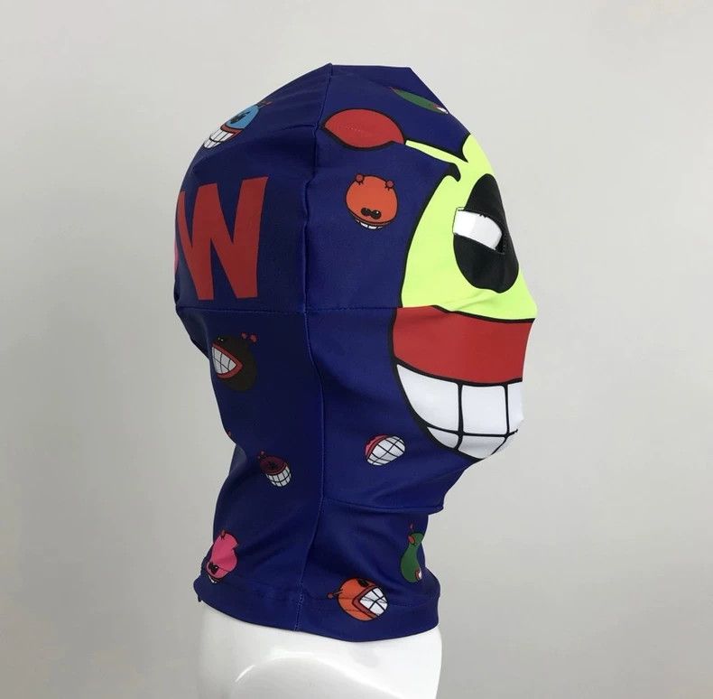 Walter Van Beirendonck Walter van Beirendonck Smile Mask Headcover - dmc Size ONE SIZE - 2 Thumbnail