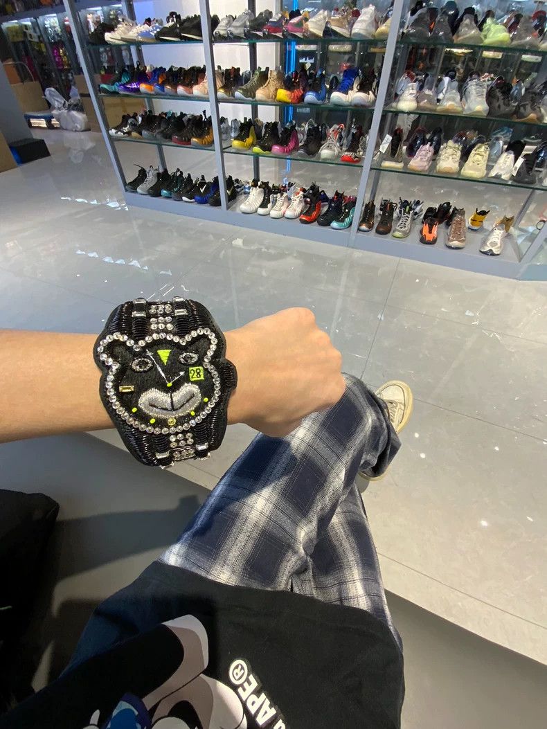 Walter Van Beirendonck Walter van Beirendonck Bear Watch Black - dmc Size ONE SIZE - 2 Thumbnail