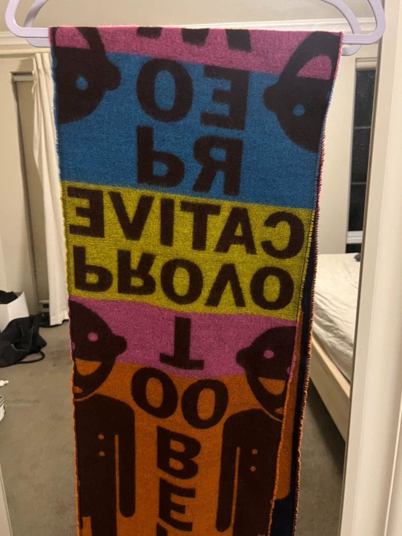 Walter Van Beirendonck Walter Van Beirendonck Wool Scarf - dmc Size ONE SIZE - 2 Thumbnail