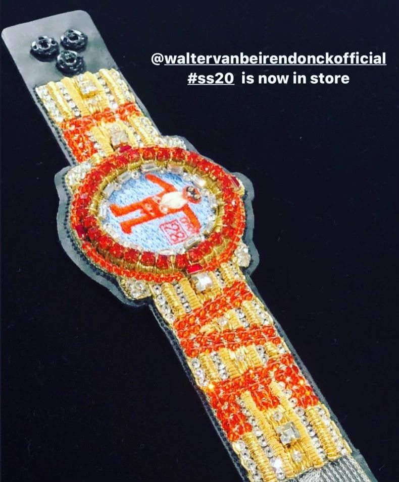 Walter Van Beirendonck Walter Van Beirendonck Beaded Watch - dmc Size ONE SIZE - 2 Thumbnail