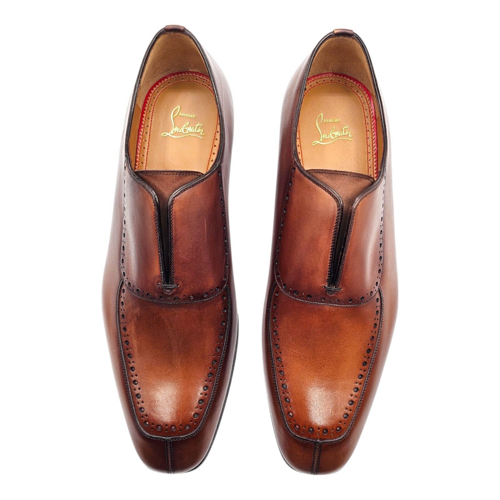 Christian Louboutin lafitte on brown Size US 10.5 / EU 43-44 - 4 Thumbnail