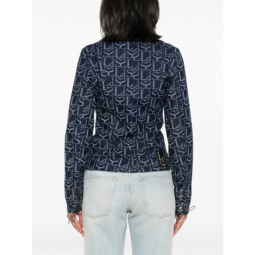 Ludovic De Saint Sernin Ludovic De Saint Sernin BLUE Jackets - Denim Jackets Size S / US 4 / IT 40 - 5 Thumbnail