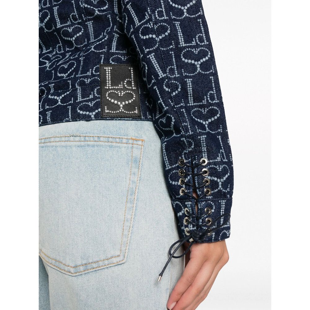 Ludovic De Saint Sernin Ludovic De Saint Sernin BLUE Jackets - Denim Jackets Size S / US 4 / IT 40 - 3 Thumbnail