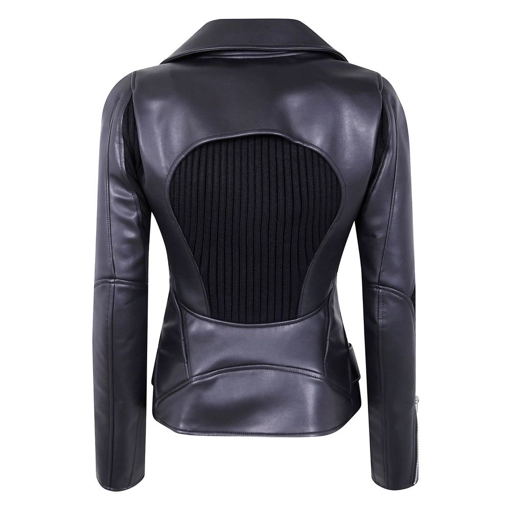 Junya Watanabe Junya Watanabe BLACK Jackets - Biker Jackets Size L / US 10 / IT 46 - 3 Thumbnail
