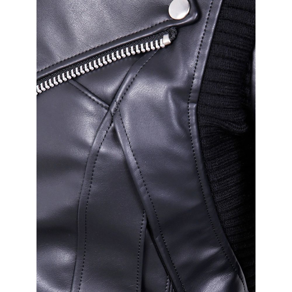 Junya Watanabe Junya Watanabe BLACK Jackets - Biker Jackets Size L / US 10 / IT 46 - 2 Thumbnail