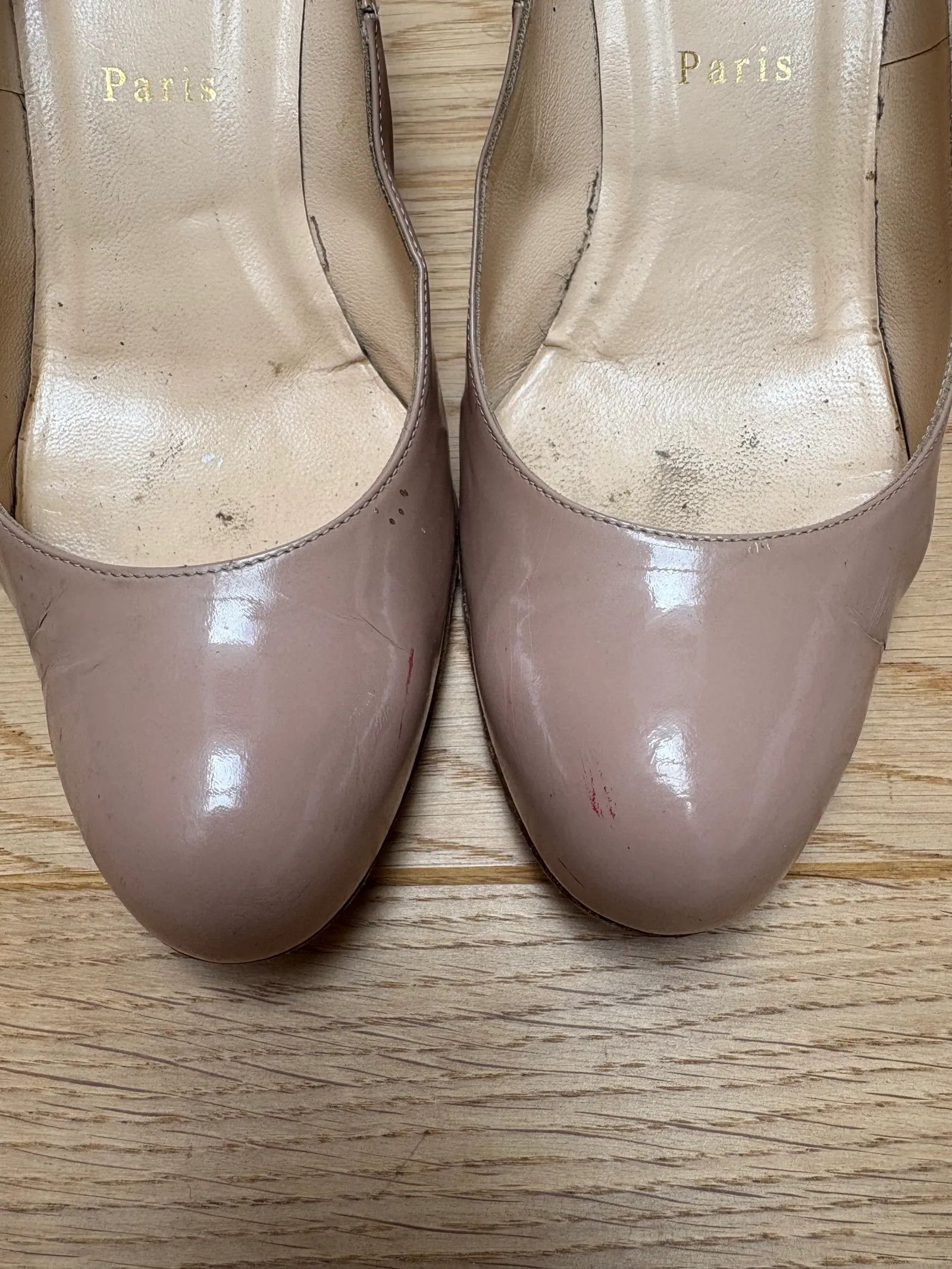 Christian Louboutin Christian Louboutin Heels Size US 7 / IT 37 - 3 Thumbnail
