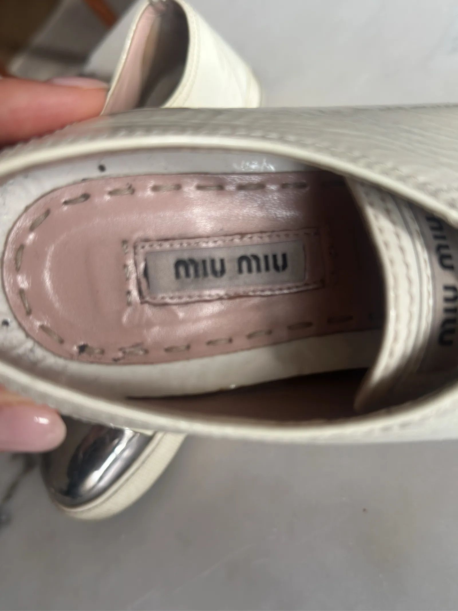 Miu Miu Miu Miu Sneakers Size US 7 / IT 37 - 2 Thumbnail
