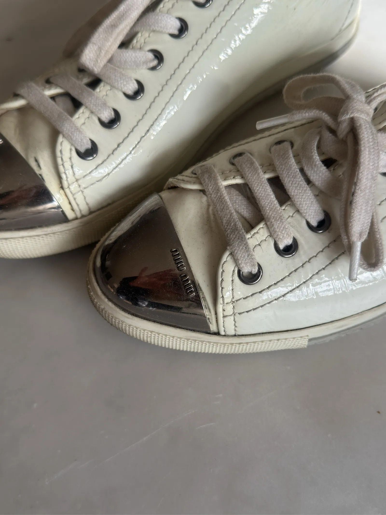 Miu Miu Miu Miu Sneakers Size US 7 / IT 37 - 10 Thumbnail
