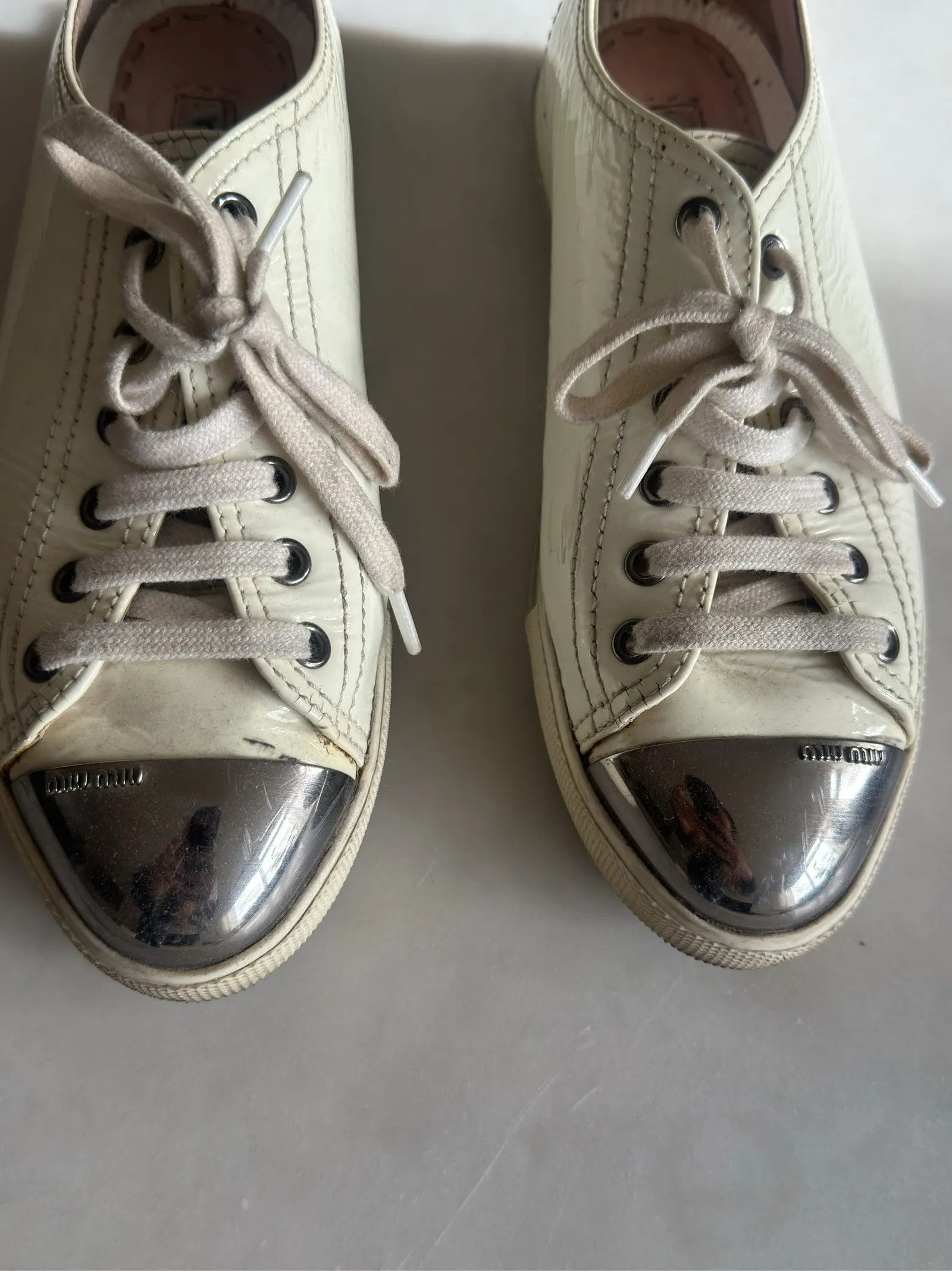 Miu Miu Miu Miu Sneakers Size US 7 / IT 37 - 7 Thumbnail