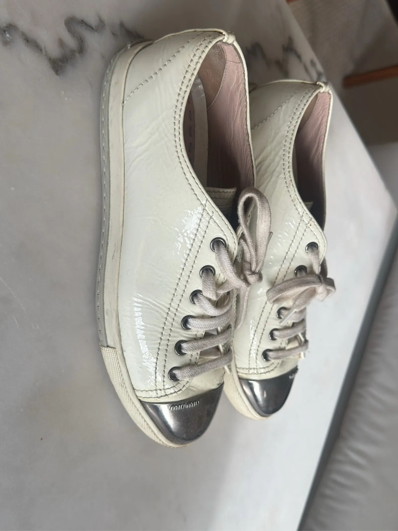 Miu Miu Miu Miu Sneakers Size US 7 / IT 37 - 5 Thumbnail