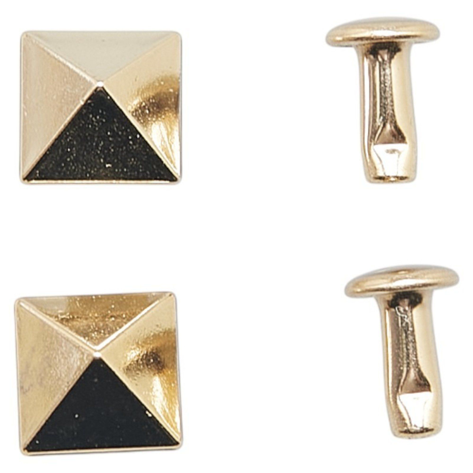 Valentino Valentino Rockstud Bracelet in White Gold Plated Leather for Women Size ONE SIZE - 7 Thumbnail