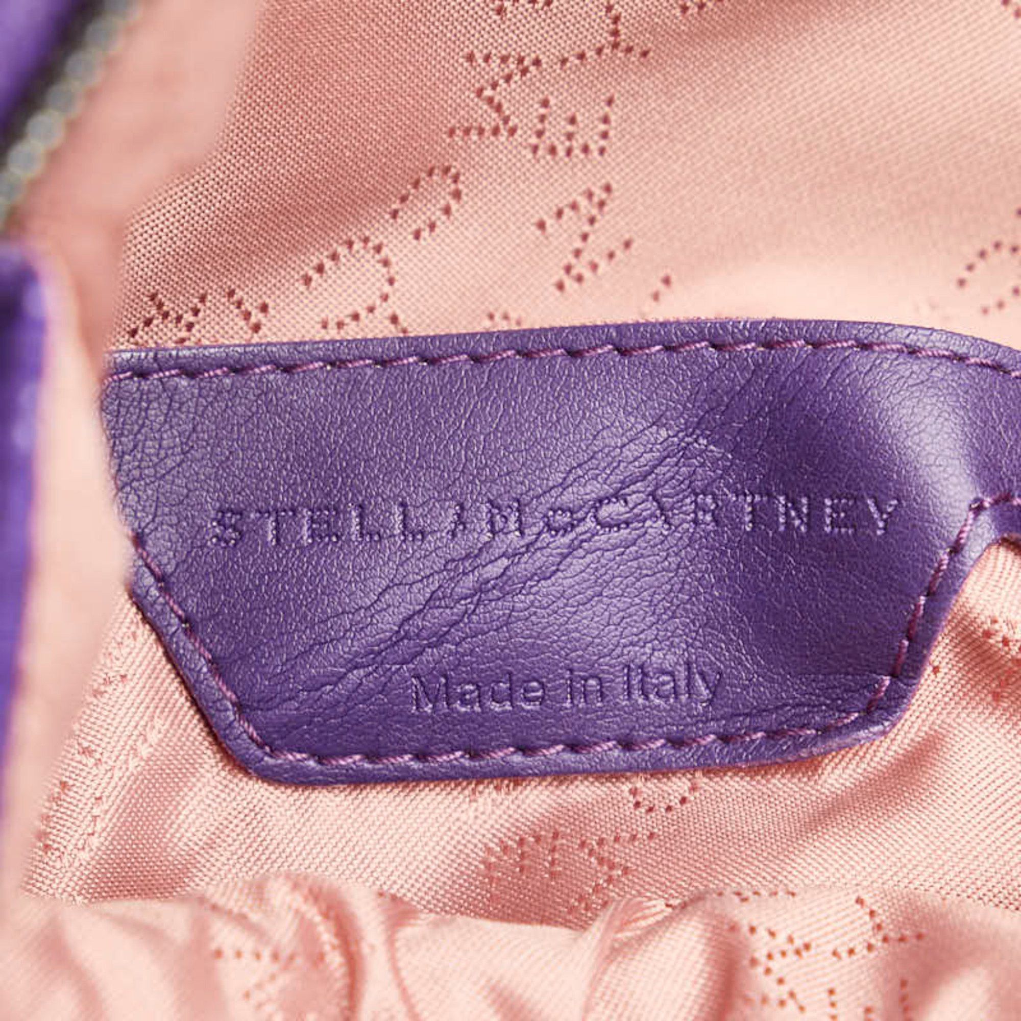 Stella McCartney Stella McCartney Backpack Purple Polyester Leather Women's Size ONE SIZE - 11 Thumbnail