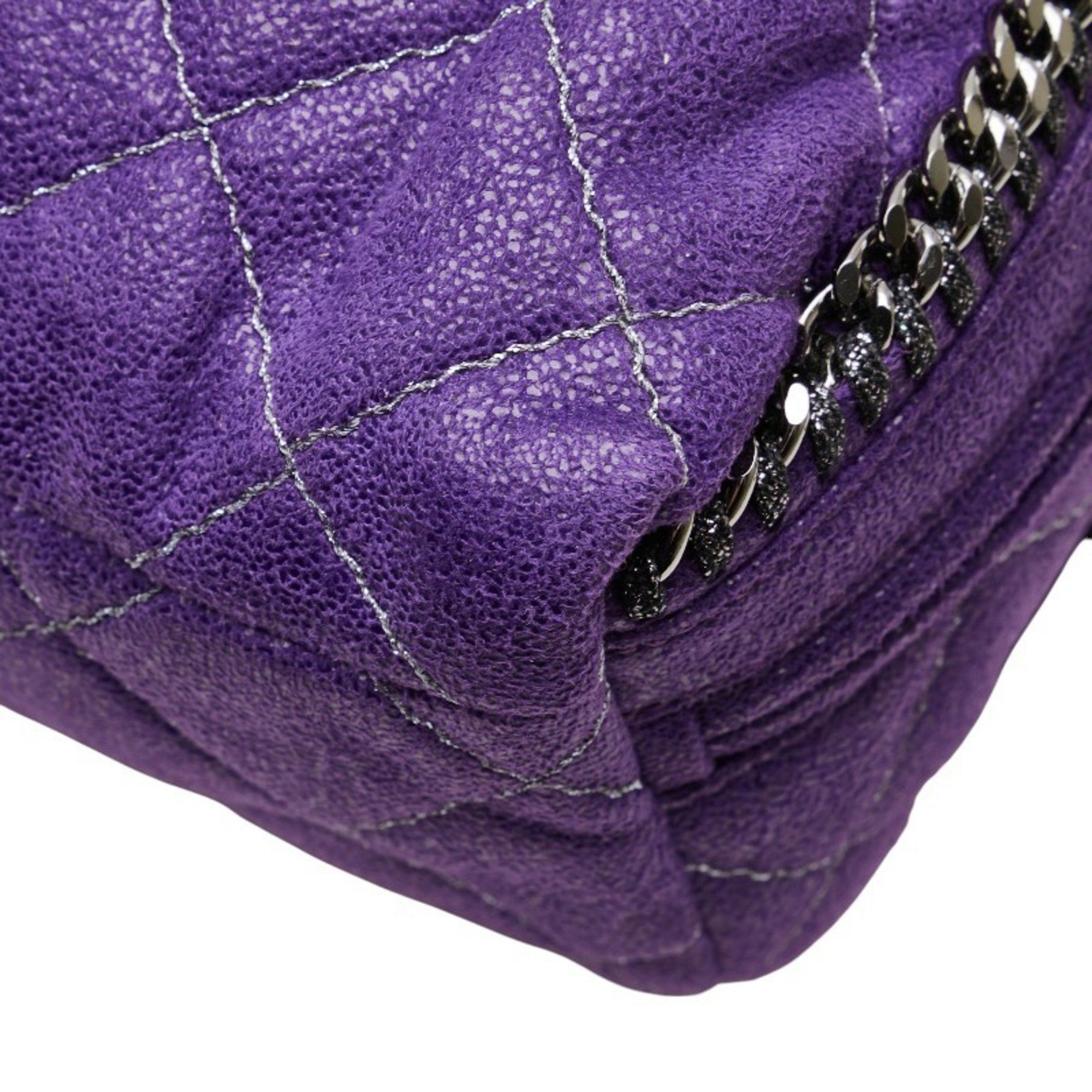 Stella McCartney Stella McCartney Backpack Purple Polyester Leather Women's Size ONE SIZE - 7 Thumbnail