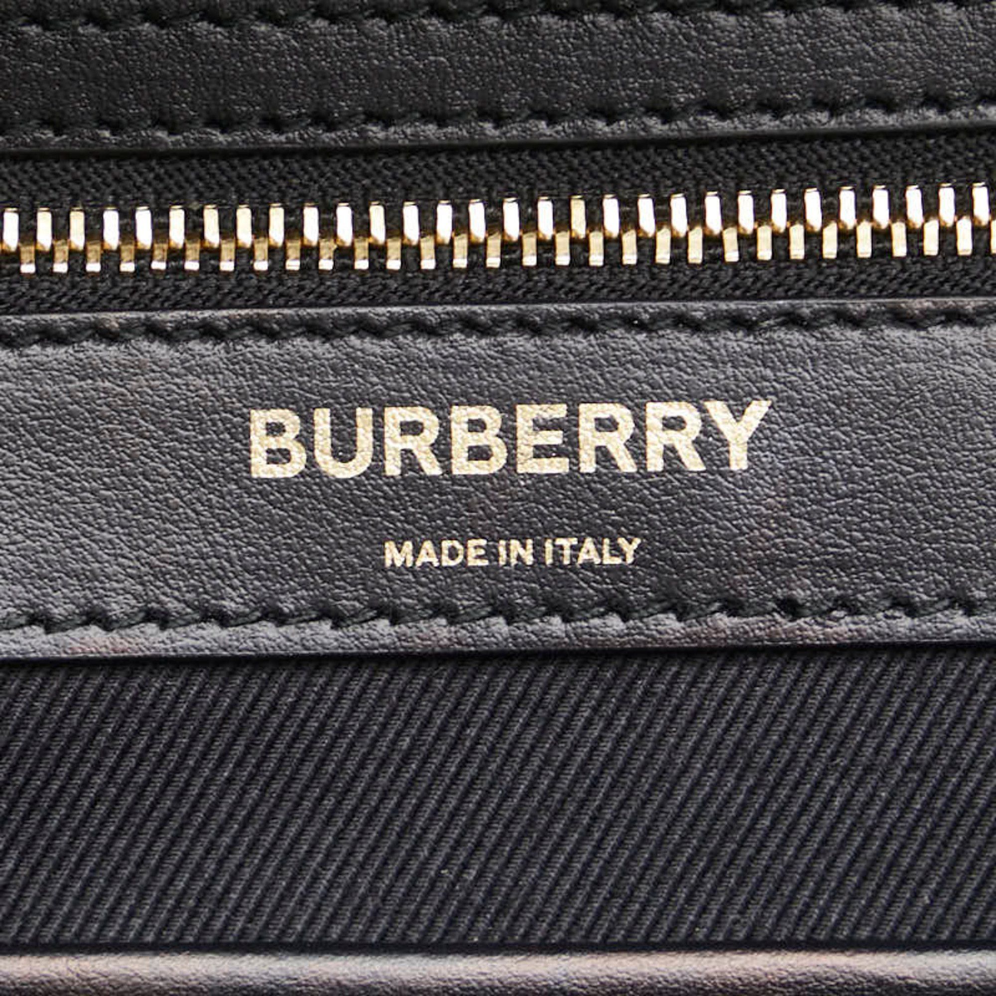 Burberry Burberry TB Monogram Backpack in Brown PVC and Leather for Women Size ONE SIZE - 9 Thumbnail
