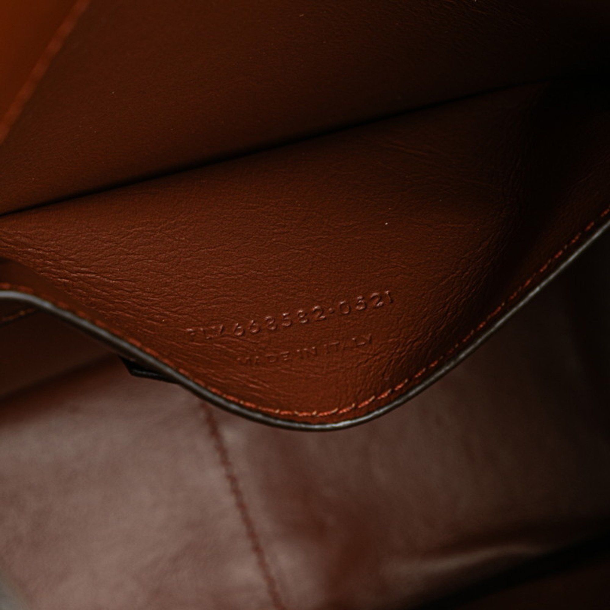 Saint Laurent Paris Saint Laurent YSL Monogram Shoulder Bag 668582 Brown PVC Leather Women's SAINT LAURENT Size ONE SIZE - 9 Thumbnail