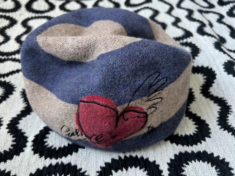 Vivienne Westwood Vivienne Westwood Wool Beret Hat - dmc Size ONE SIZE - 2 Thumbnail