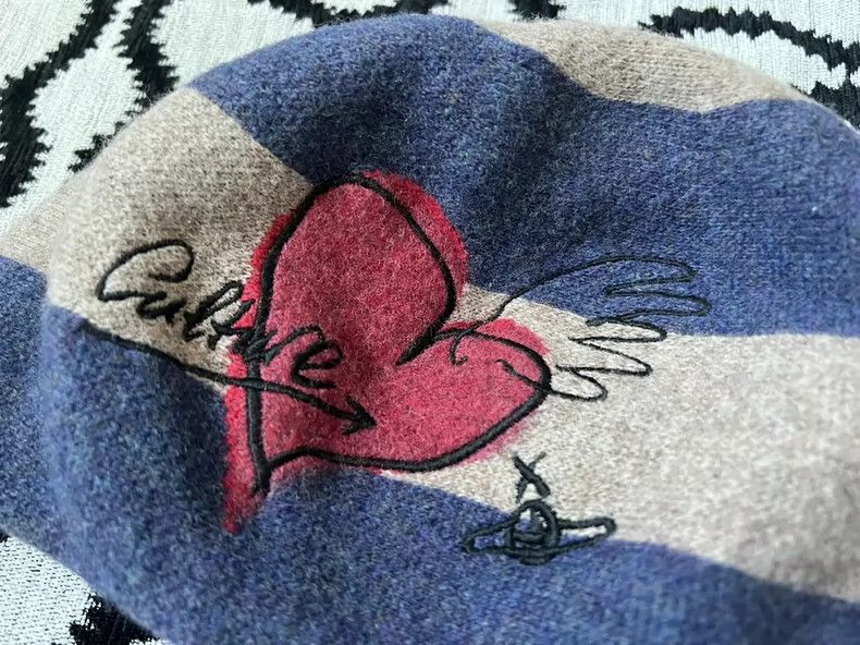Vivienne Westwood Vivienne Westwood Wool Beret Hat - dmc Size ONE SIZE - 3 Thumbnail