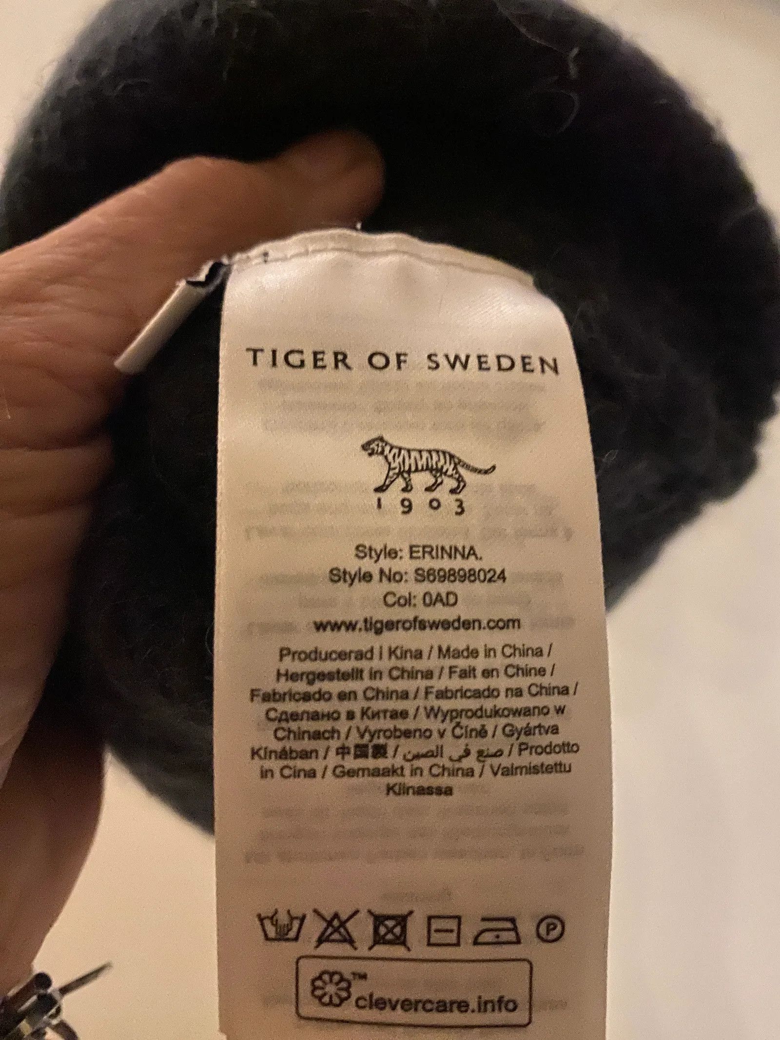 Tiger of Sweden Tiger of Sweden Erinna Hat Size ONE SIZE - 2 Thumbnail
