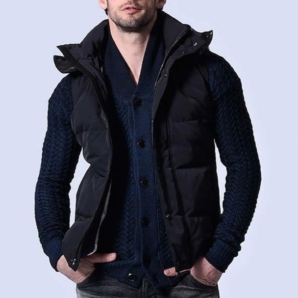 Other Other wjk memory twill lamb down vest Leather Outerwear 2008cf02S DUTY FREE for USA Size ONE SIZE - 3 Thumbnail