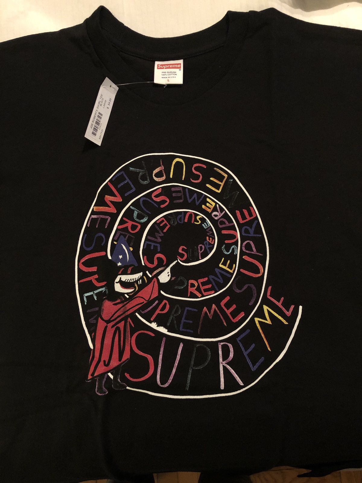 Supreme Supreme Joe Roberts Swirl Tee | Grailed