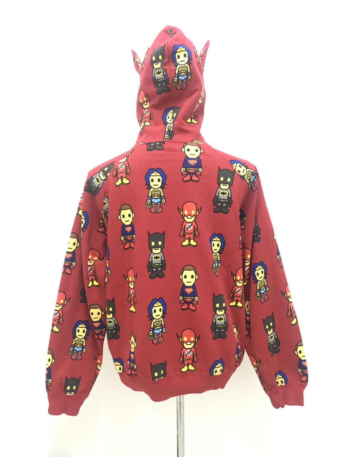 Bape × Dc Comics × Nigo 💥NEED GONE TODAY💥 Bape x Dc Comics Hoodie Full Zip  | Grailed