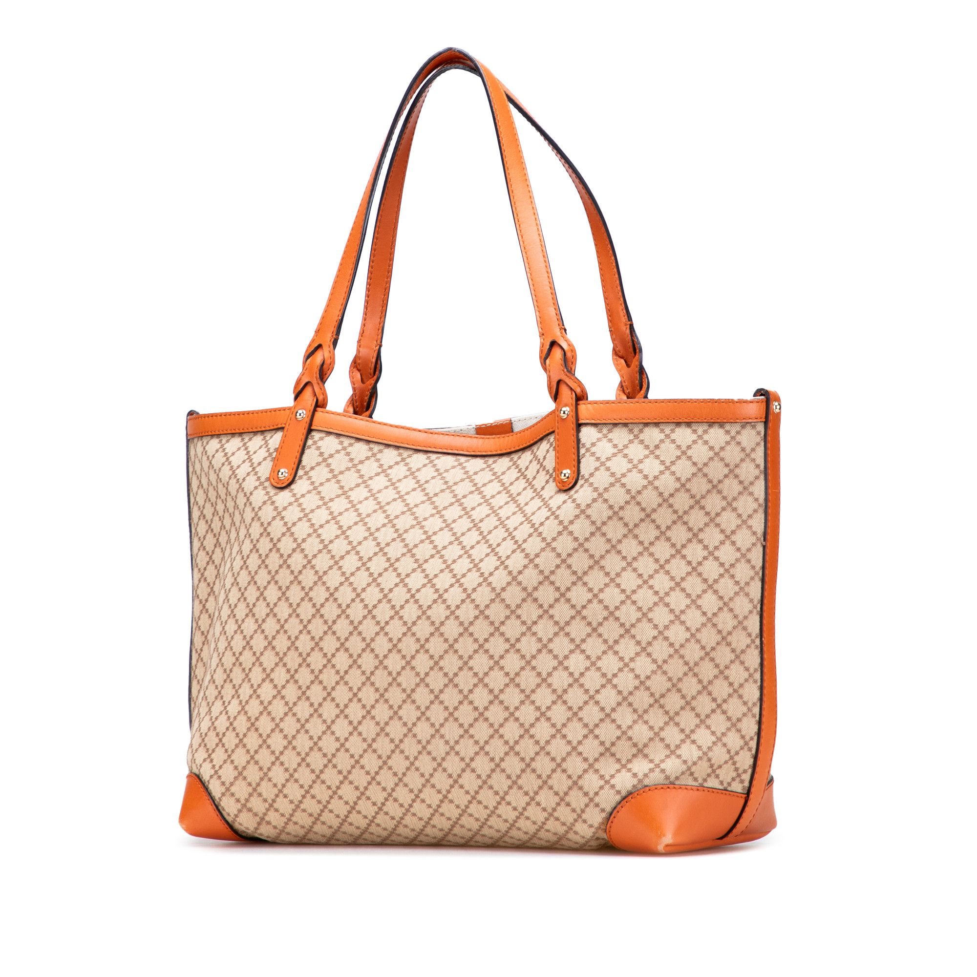 Gucci Gucci Medium Diamante Canvas Craft Tote Size ONE SIZE - 2 Thumbnail