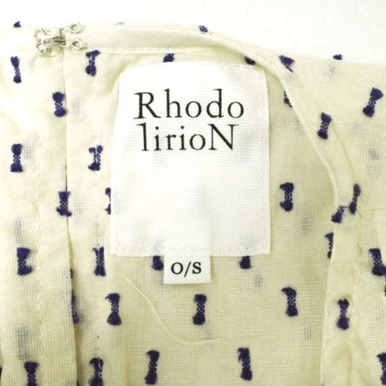 Other Other RhodolirioN Frill Top - Tulle & Cut Dobby Cotton Blend Top Cotton Tops MP876A DUTY FREE for USA Size ONE SIZE - 8 Thumbnail